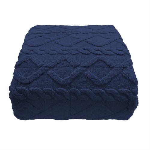 Mørkeblått Nordstrand Home vektteppe 3 kg